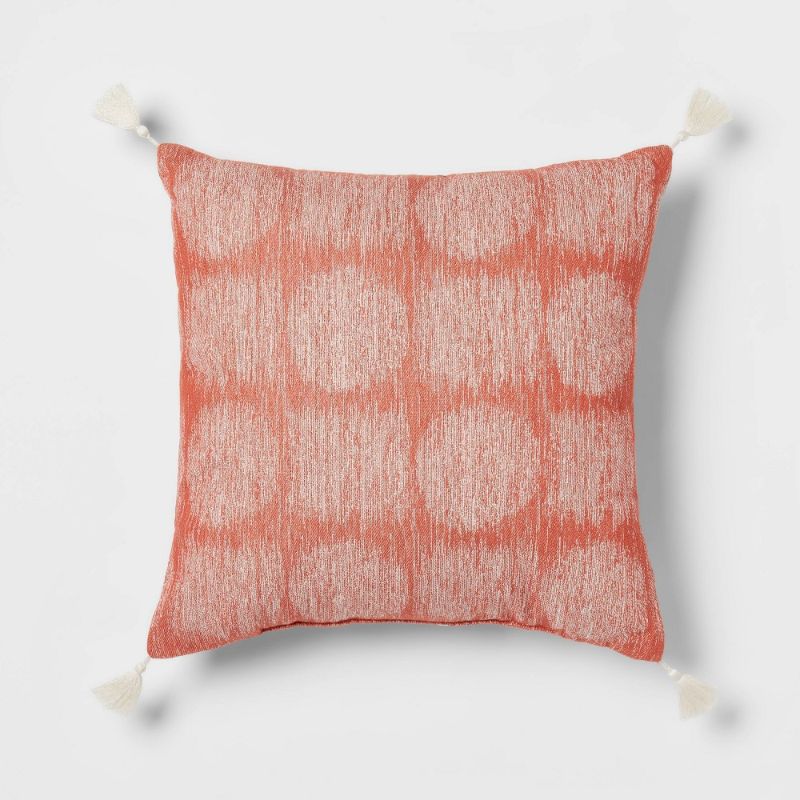 Photo 1 of Woven Geometric Square Throw Pillow - Threshold™
18x18