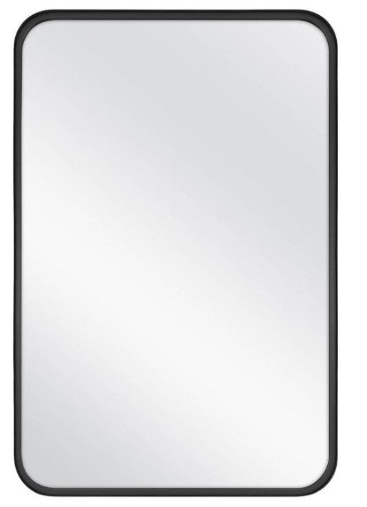 Photo 1 of 22" x 30" Rectangular Decorative Mirror with Rounded Corners - Threshold™ designed with Studio McGee

