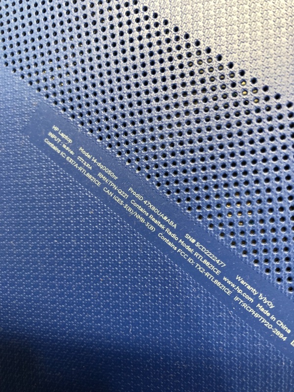 Photo 11 of HP 14 Laptop, Intel Celeron N4020, 4 GB RAM, 64 GB Storage, 14-inch HD Touchscreen, Windows 10 Home, Thin & Portable, 4K Graphics, One Year of Microsoft 365 (14-dq0050nr, 2021, Indigo Blue)
