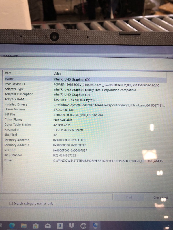 Photo 7 of HP 14-dq0004dx - Celeron N4020 / 1.1 GHz - Win 10 Home in S mode - 4 GB RAM - 64 GB eMMC - 14" 1366 x 768 (HD) - UHD Graphics 600 - Wi-Fi, Bluetooth- pale rose gold
