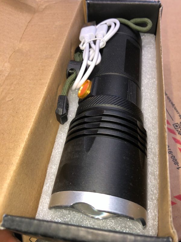 Photo 1 of aluminum alloy flashlight