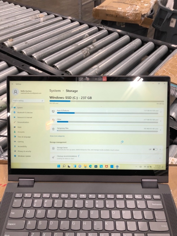 Photo 8 of  Lenovo Flex 5 14" FHD IPS Touchscreen 2-in-1 Laptop, AMD Ryzen 5 5500U, 16GB RAM, 256GB PCIe SSD, Backlit KB, Wi-Fi 6, Fingerprint, Type-C,