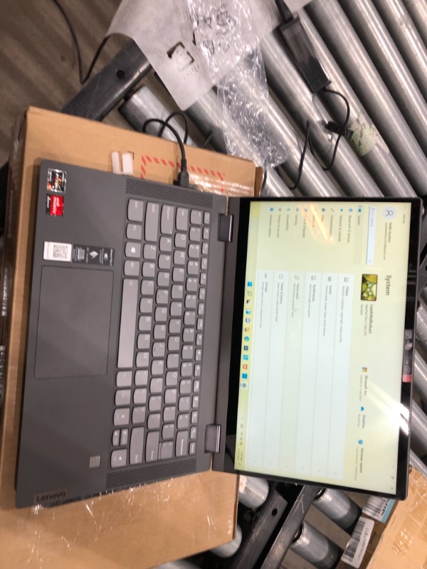 Photo 10 of  Lenovo Flex 5 14" FHD IPS Touchscreen 2-in-1 Laptop, AMD Ryzen 5 5500U, 16GB RAM, 256GB PCIe SSD, Backlit KB, Wi-Fi 6, Fingerprint, Type-C,