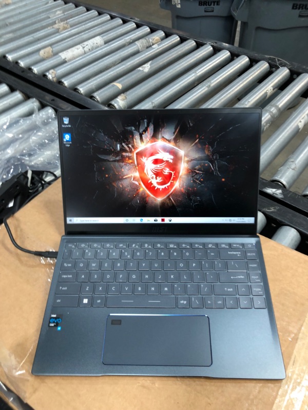 Photo 2 of MSI Prestige 14 Evo Professional Laptop: 14" FHD Ultra-Thin Bezel Display, Intel Core i7-1185G7, Intel Iris Xe, 16GB RAM, 512GB NVMe SSD, Thunderbolt 4, Win10 Home, Intel Evo, Carbon Gray (A11M-629)