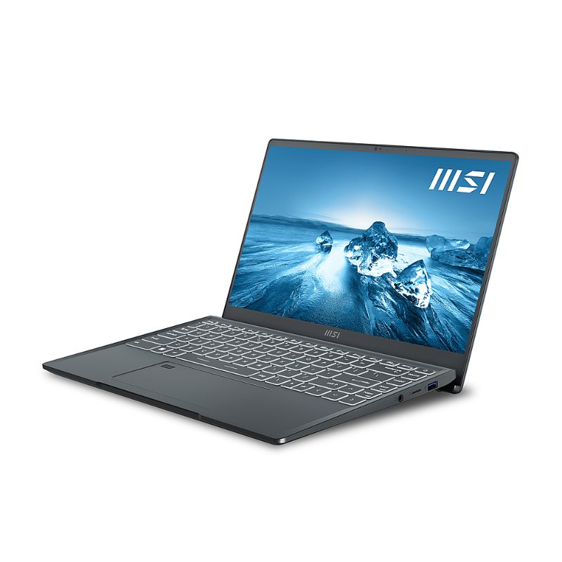 Photo 1 of MSI Prestige 14 Evo Professional Laptop: 14" FHD Ultra-Thin Bezel Display, Intel Core i7-1185G7, Intel Iris Xe, 16GB RAM, 512GB NVMe SSD, Thunderbolt 4, Win10 Home, Intel Evo, Carbon Gray (A11M-629)