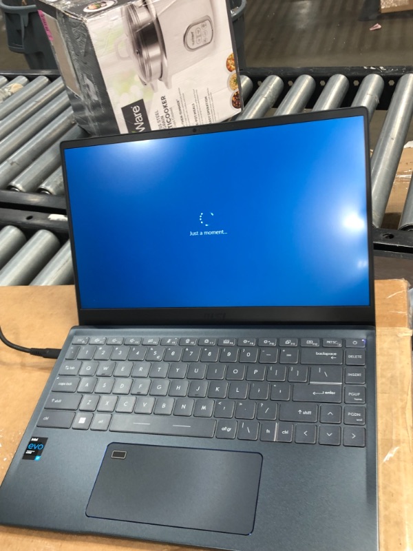 Photo 12 of MSI Prestige 14 Evo Professional Laptop: 14" FHD Ultra-Thin Bezel Display, Intel Core i7-1185G7, Intel Iris Xe, 16GB RAM, 512GB NVMe SSD, Thunderbolt 4, Win10 Home, Intel Evo, Carbon Gray (A11M-629)