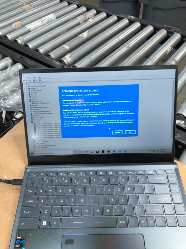 Photo 11 of MSI Prestige 14 Evo Professional Laptop: 14" FHD Ultra-Thin Bezel Display, Intel Core i7-1185G7, Intel Iris Xe, 16GB RAM, 512GB NVMe SSD, Thunderbolt 4, Win10 Home, Intel Evo, Carbon Gray (A11M-629)