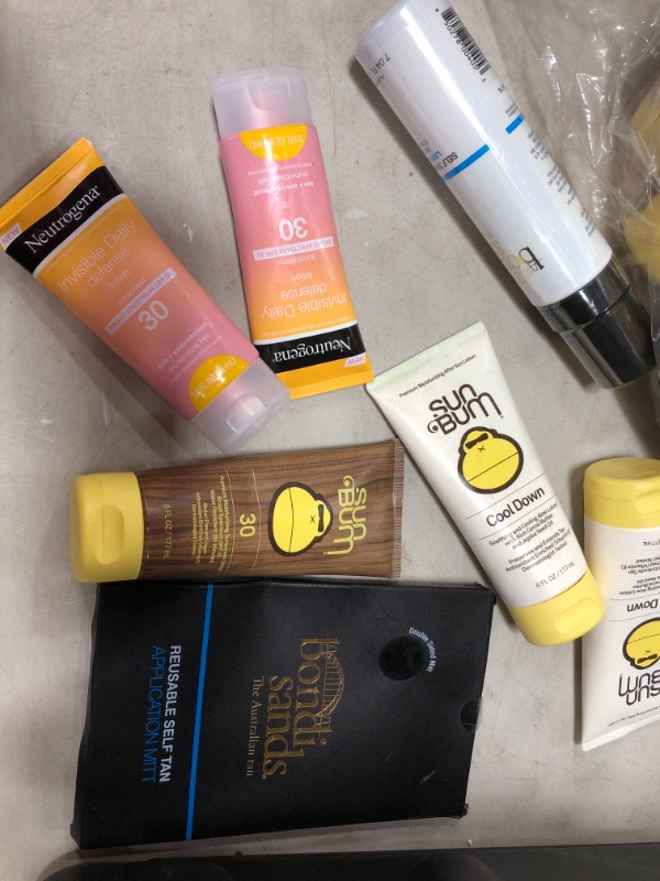 Photo 1 of MIXED BUNDLE OF LOTIONS AND SUNSCREENS**