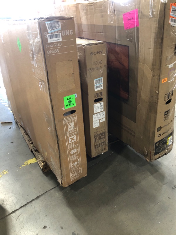 Photo 3 of MIXED PALLET OF DAMAGED TVS**SET OF 5**NO REFUNDS
