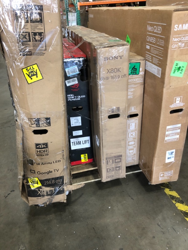 Photo 4 of MIXED PALLET OF DAMAGED TVS**SET OF 5**NO REFUNDS