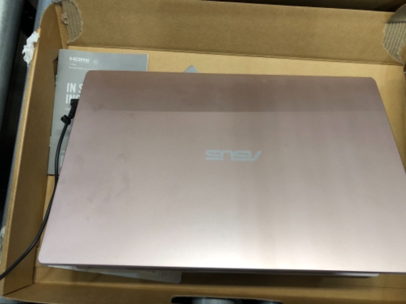 Photo 6 of ASUS E410MA 14" Laptop, Intel Celeron N4020, 4GB Memory, 64GB EMMC, Windows 11 Home (E410MA-PINK11-N)
