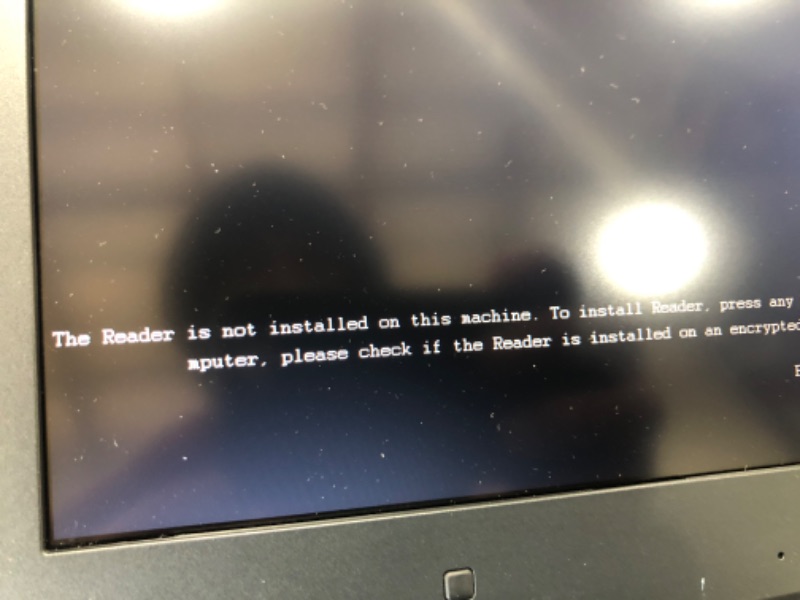 Photo 2 of **Error message on device** Dell Latitude E4310 Core i5-540M Dual-Core 2.53GHz 4GB 250GB DVD±RW 13.3" WLED Windows 7 Professional w/6-Cell & Bluetooth
