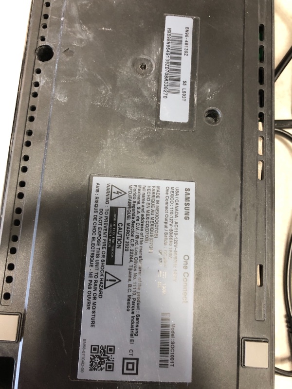 Photo 2 of SAMSUNG ONE CONNECT POWER SUPPLY BOX SOC1002B