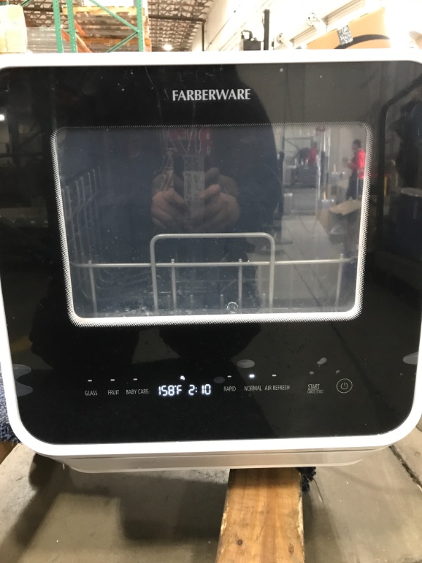 Photo 2 of Farberware Professional Portable Dishwasher White