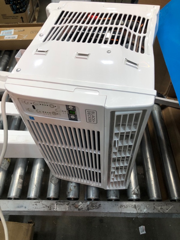 Photo 1 of BLACK+DECKER BD08WT6 Window Air Conditioner with Remote Control , 8000 BTU, Cools Up to 350 Square Feet Energy Efficient, White White 8000 BTU