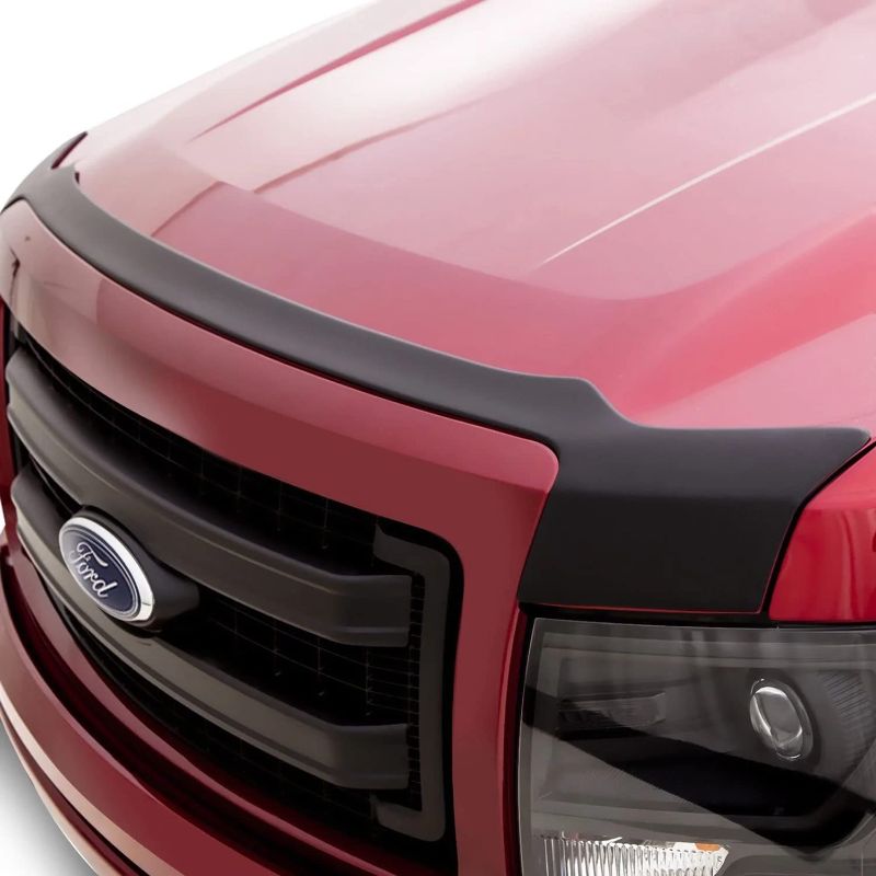 Photo 1 of Auto Ventshade [AVS] Aeroskin Hood Protector | Flush Mount, Dark Smoke |322001 | Fits 2009 - 2014 Ford F-150 (Excludes Raptor Models)
