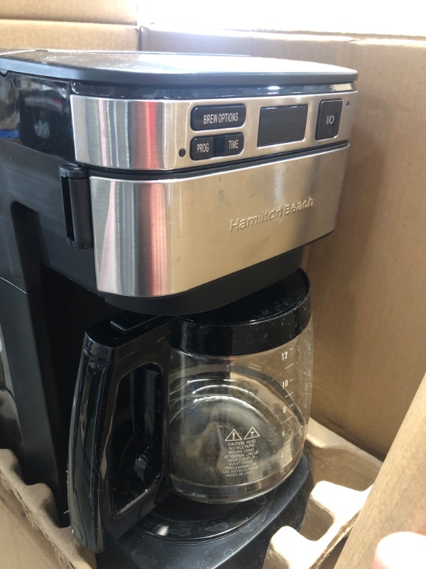 Photo 3 of Hamilton Beach 12-Cup Programmable Easy Access Coffee Maker
