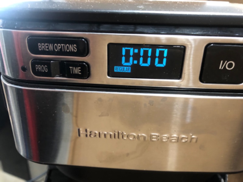 Photo 4 of Hamilton Beach 12-Cup Programmable Easy Access Coffee Maker
