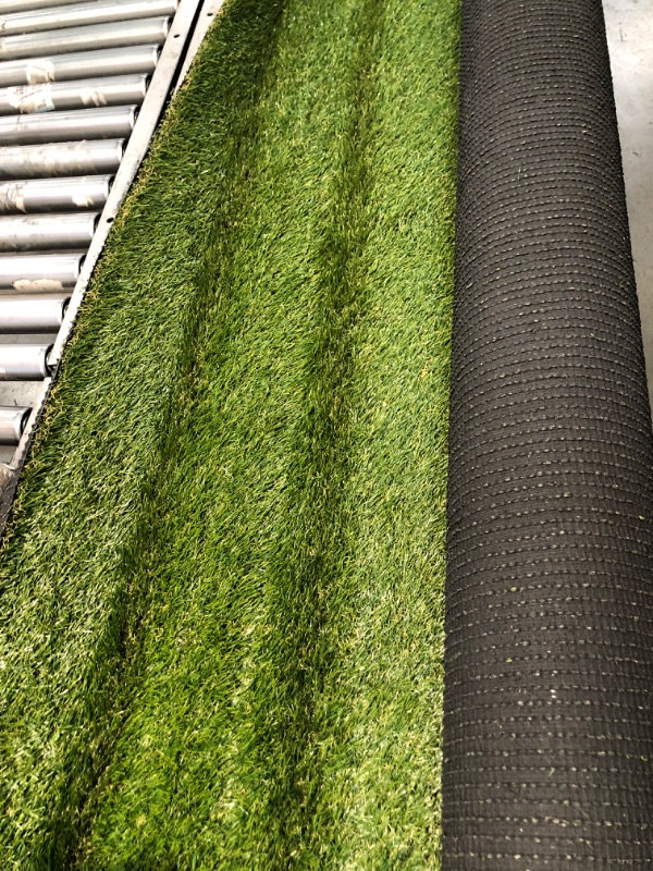 Photo 2 of 6FTX8FT Realistic Indoor/Outdoor Artificial Grass/Turf 6 x 8 (48 Square FT), 6 FT FT FT, Green/Olive Green/Yellow