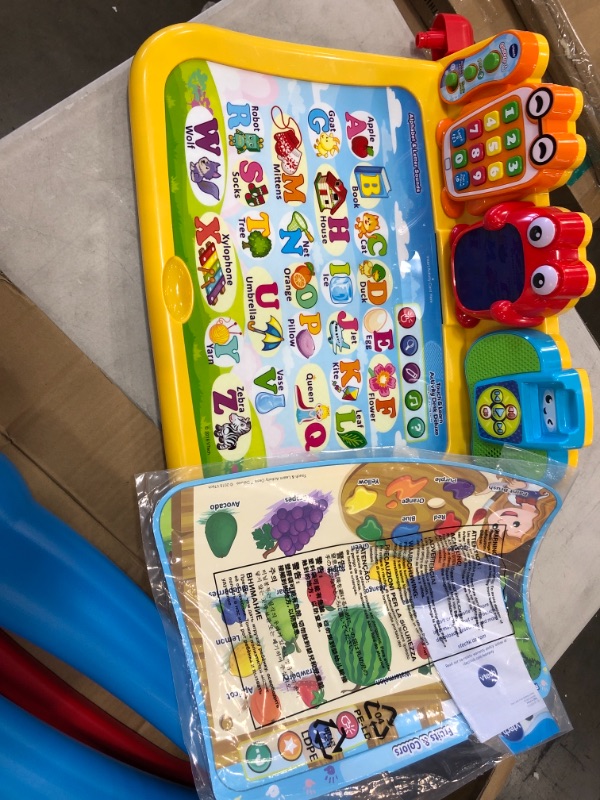 Photo 3 of **MISSING PARTS** VTech Touch and Learn Activity Desk Deluxe (Frustration Free Packaging) Desk Regular Frustration-Free Packaging