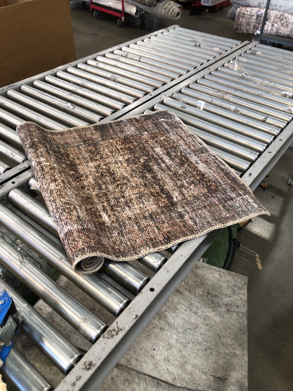 Photo 1 of Amber Lewis x Loloi Billie Collection BIL-06 Tobacco / Rust, Traditional 2'-3" x 3'-9" Accent Rug
