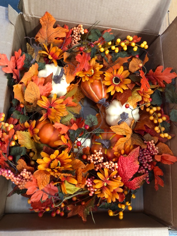 Photo 1 of 15 INCH FALL WREATH