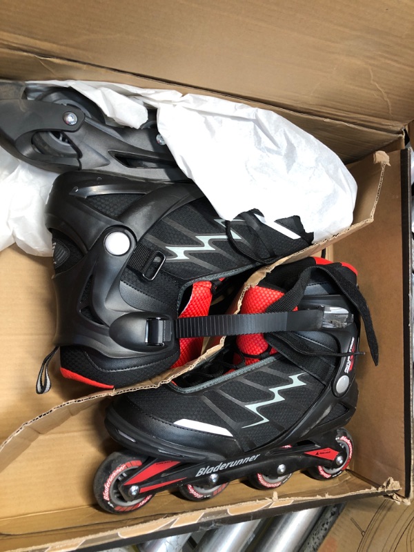 Photo 2 of Bladerunner by Rollerblade Advantage Pro XT Men's Adult Fitness Inline Skate, Black and Red, Inline Skates 13