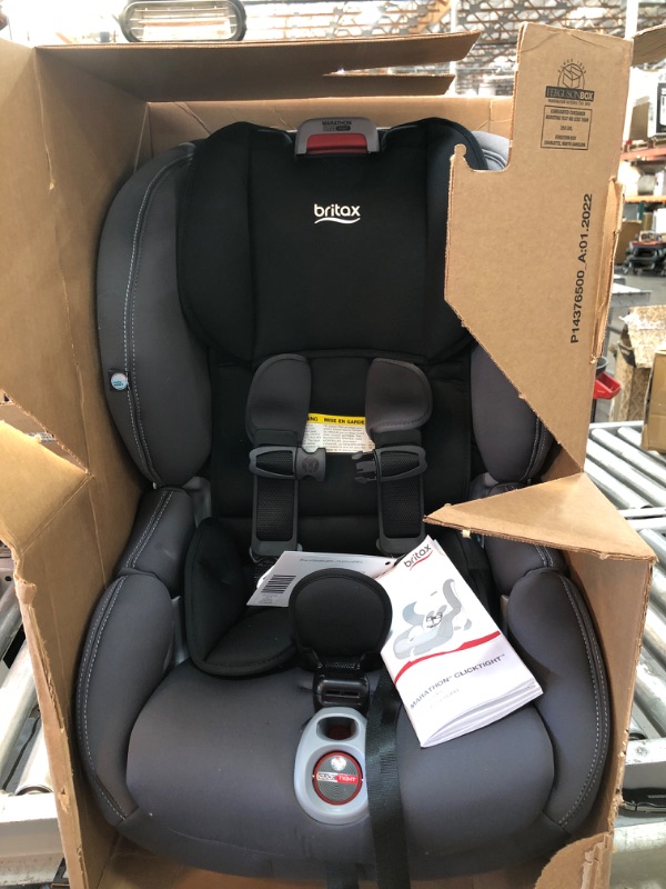 Photo 2 of Britax Marathon Clicktight Convertible Car Seat, Mod Black SafeWash