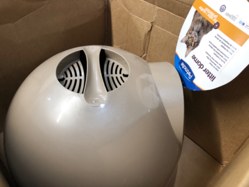 Photo 1 of LID ONLY-Petmate Booda Clean Step Cat Litter Box Dome (Multiple Cat Closed Litterbox, Indoor Cat Litterbox Enclosure, Made in The USA with 95% Recycled Materials)