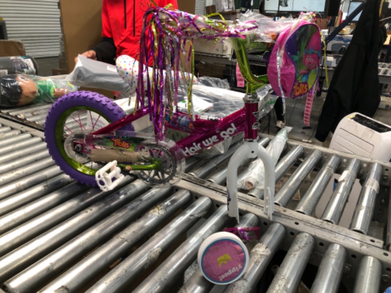 Photo 2 of 12 Inch Trolls Girls' Bike
