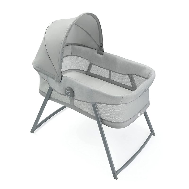 Photo 1 of 
Graco® DreamMore™ 2-in-1 Portable Bassinet, Jaiden
Style:2-in-1 Portable Bassinet
Color:Jaiden