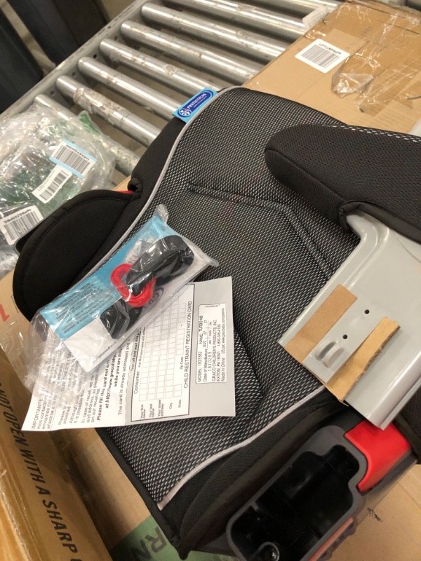 Photo 1 of Graco TurboBooster Backless Booster Car Seat, Galaxy Gray