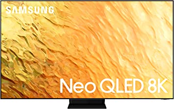 Photo 1 of SAMSUNG 85-Inch Class Neo QLED 8K QN800B Series Mini LED Quantum HDR 32x, Dolby Atmos, Object Tracking Sound+, Ultra Viewing Angle, Smart TV with Alexa Built-In (QN85QN800BFXZA, 2022 Model)
