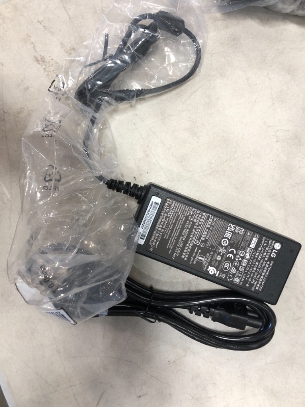 Photo 2 of LG ADS-110CL-19-3 AC Adapter Power Cord Supply Charger Cable Wire Original Genuine

