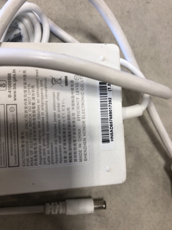 Photo 1 of LG ACC-LATP1 AC SWITCHING ADAPTER POWER SUPPLY EAY65068601 White OEM

