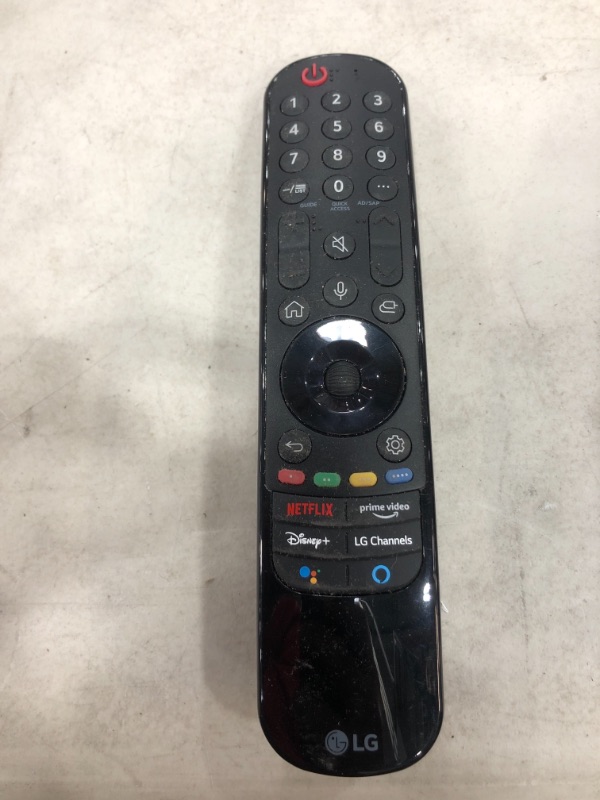 Photo 2 of New MR21GA / AGF30136002 OEM Replacement Magic Bluetooth TV Remote Controller with Mic for LG OLED65C1PUB 65 C1 Series 4K Smart OLED TV (2021) with Netflix...
