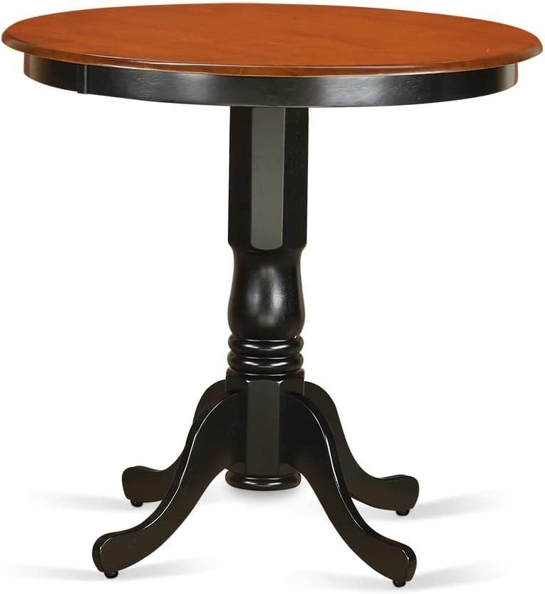 Photo 1 of **TABLE TOP ONLY** EAST WEST FURNITURE Counter height Table in black and Cherry
