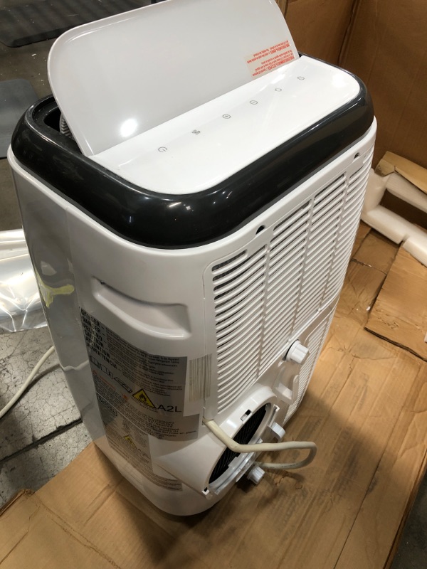 Photo 5 of **MISSING PARTS** BLACK+DECKER 14,000 BTU Portable Air Conditioner with Remote Control, White White 14,000 BTU