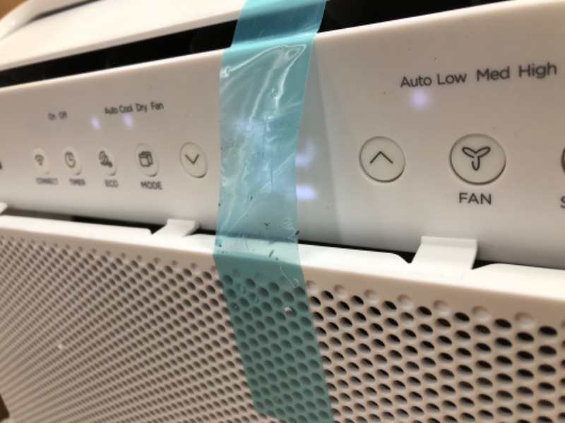 Photo 1 of Midea 8,000 BTU U-Shaped Smart Inverter Window Air Conditioner–Cools up to 350 Sq. Ft., Ultra Quiet with Open Window Flexibility, Works with Alexa/Google Assistant, 35% Energy Savings, Remote Control 8000 BTU AC