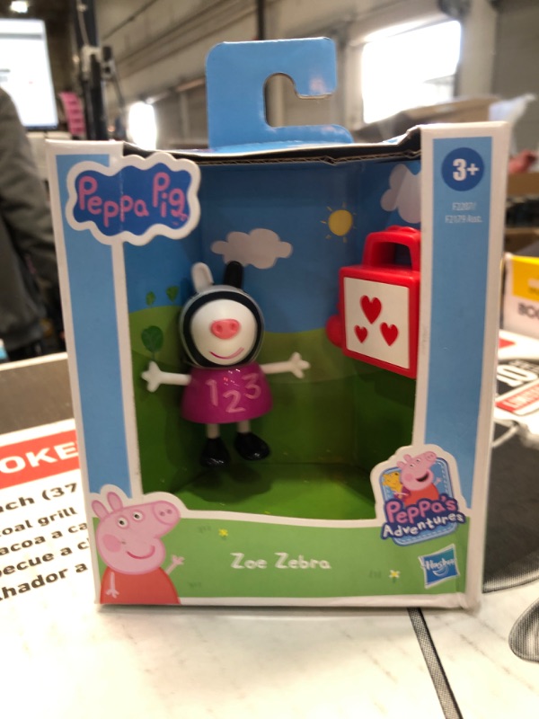 Photo 2 of Peppa Pig Peppa’s Fun Friends Preschool Toy, Zoe Zebra Figure
