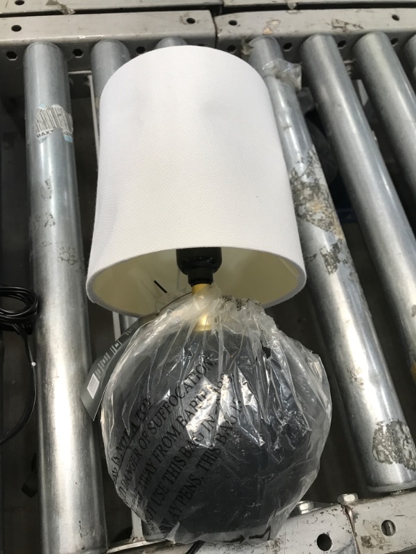 Photo 2 of Polyresin Mini Lamp with Circle Base - Threshold™
