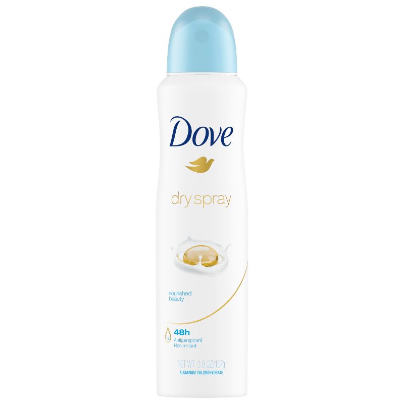 Photo 1 of 3 pack*
Dove Dry Spray Nourished Beauty Antiperspirant Deodorant, 3.8 Oz | CVS
