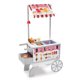 Photo 1 of **used, damaged wood, parts only!!!*
Melissa & Doug Wooden Snacks and Sweets Food Cart - 40+ Play Food pcs, Reversible Awning
