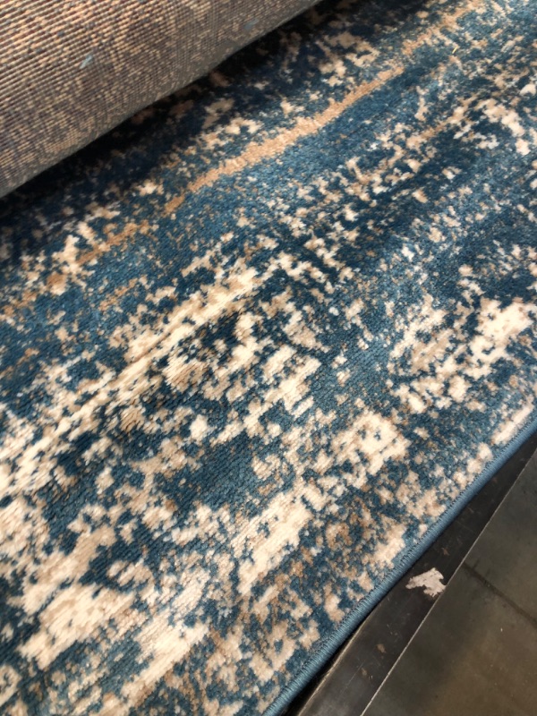 Photo 3 of **used, needs cleaning**
Sofia Blue 8' 0 x 10' 0 Area Rug
