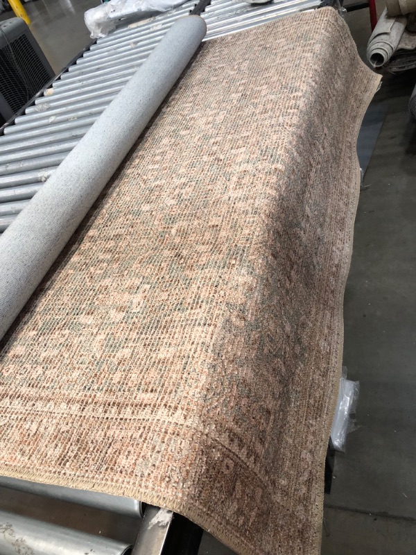 Photo 3 of **used, needs cleaning**
Angela Rose x Loloi Aubrey Collection AUB-04 Sage / Bark, Traditional 5'-0" x 7'-0" Area Rug Sage / Bark 5'-0" x 7'-0"