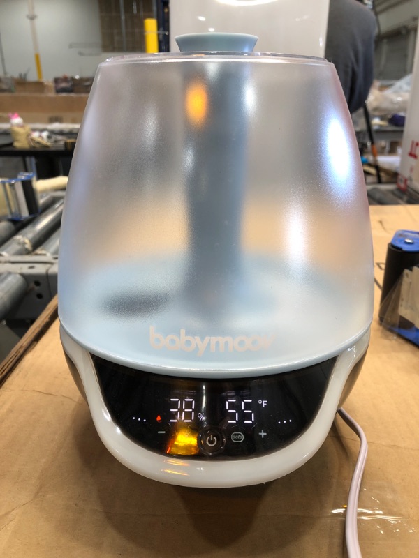 Photo 2 of ***PARTS ONLY***  Hygro Plus Cool Mist Humidifier 3-in-1 Humidity Control, Multicolored Night Light & Essential Oil Diffuser Easy Use and Care (NO Filter Needed)