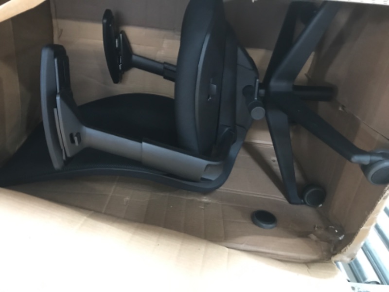 Photo 1 of **USED/MINOR DAMAGE**  Black Office Rolling Chair