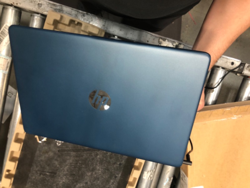 Photo 3 of HP 15.6" Screen FHD Laptop Computer, AMD Ryzen 5 5500U, 8GB RAM, 256GB SSD, Spruce Blue, Windows 11 Home, 15-ef2729wm