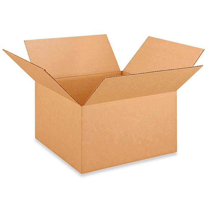 Photo 1 of IDL Packaging - B-14148-5 Medium Corrugated Shipping Boxes 14"L x 14”W x 8"H (Pack of 5) - Prime Choice of Strong Packing Boxes for USPS, UPS, FedEx Shipping
