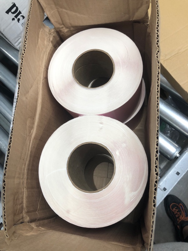 Photo 2 of 4" x 6" Pink - Thermal Transfer Labels - 3" Core
BOX OF 4 ROLLS 1000/ROLL